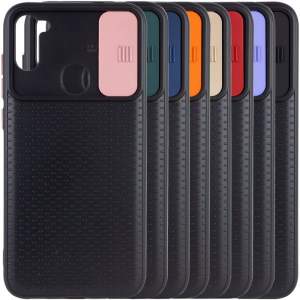 Чехол Camshield Black TPU со шторкой защищающей камеру для Samsung Galaxy A11 / M11 Чехол Camshield Black TPU со шторкой защищающей камеру для Samsung Galaxy A11 / M11
