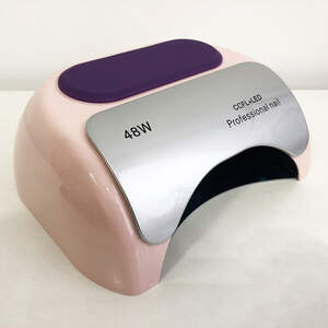 Гибридная лампа для ногтей Beauty Nail CCFL+LED 48W K18. Цвет: розовый