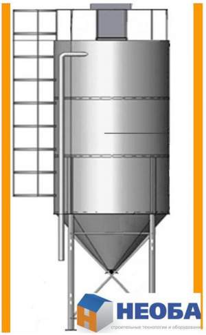 Силос цемента, бункер под сыпучие