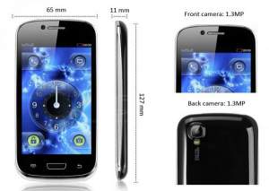 S3 Dual SIM мобильный телефон с дуады группы 4,0-дюймовый сенсорный экран Bluetooth FM дво