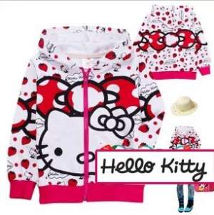 Кофта Hello kitty на замке