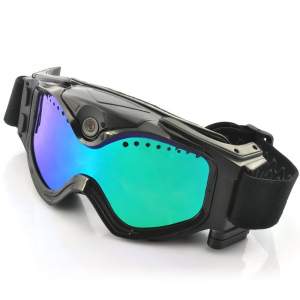 Лыжные очки  со встроенной камерой 720p HD, 130° уголом обзора