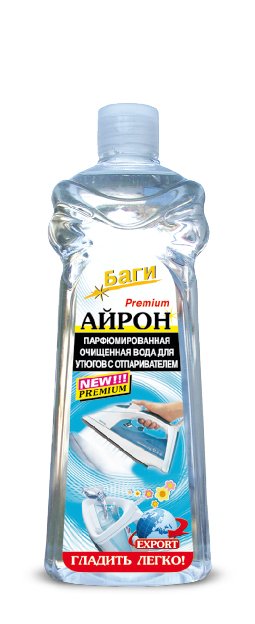 Парфимированная очищенная вода  для утюгов