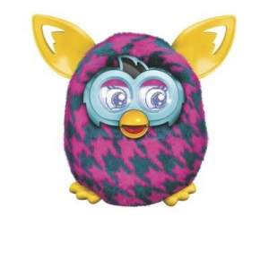 Furby boom Hasbro Purple Houndstooth